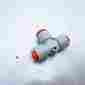 Kq2t11-13 Smc Fittings Lot Of 10 Union Tee 1 2 X 3 8 Tube