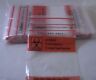 Ld-01-0047 Safe Guard Specimen Biohazard Zippered Orange Clear Open Back Tear