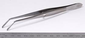 01-08115 Leibinger Stryker #01-08115 Self-retaining Plate Forceps 6 Inch Angled Surgical