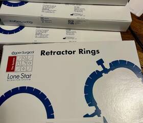 3307g Lone Star Retractor Ring 2029 Date Cooper Surgical 14.1 Cm X