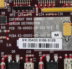 78-00002-00-002 Luminex 100 Sensor Distribution Pcb