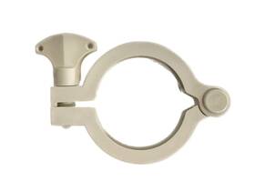 31201-45 Masterflex Nylon 2 Inch Sanitary Hinged Tri-clamp White Knob No Gasket