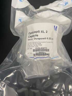 Kvgla02ff3 Millipore Kvgla02tt3 Opticap Xl 2 Capsule Durapore 22um Filter #15364