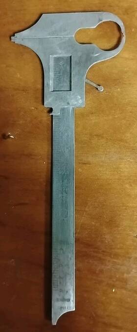 68-694 Miltex Boley Gauge Caliper Stainless Germany Vintage