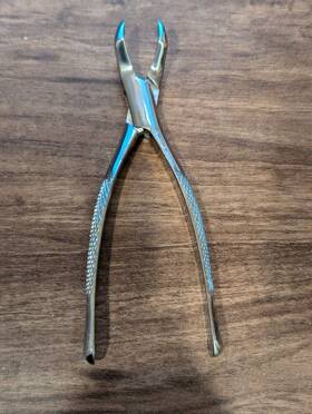 Def-10s Miltex Original Dental 10s Stainless Steel Extraction Forceps Universal Germany