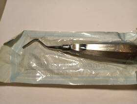 Del-303 Miltex Integra Dental Surgical Elevator 303 Single End Germany Curved