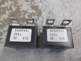 Sc40p631 Misc. Brand Capacitor Lot Of 2 Used