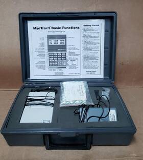 9500-02 Myotrac 2 Biofeedback System With Accessories And Case H