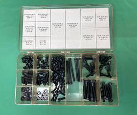 Sk-08a Newport Black Oxide Screw Kit 8-32