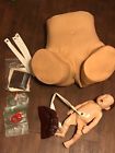 Obstetrical Pregnancy Child Birth Patient Simulator Manikin Doll Placenta Cord
