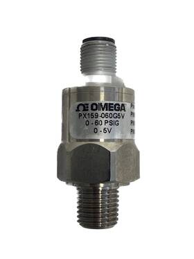 Px159-060g5v Omega Used Pressure Sensor Transducer Gauge M12 4-pin F Connection