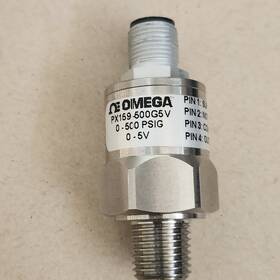 Px159-500g5v Omega 500psig Pressure Sensor Transducer Gauge M12 4-pin Connection