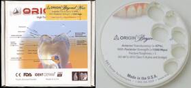 Bp14-000 Origin Used Beyond Plus Zirconia Disc Blank 98x14 Mm Shade V 6.1 Mfg 2017/09/22