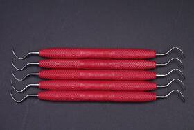 R144c Pdt R144 Lot Of 5 Queen Hearts Periodontal Curette