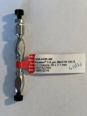00a-4496-an Phenomenex Kinetex 2.6 M Xb-c18 100 Lc Column 30 X 2.1 Mm