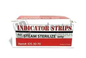 Ids30-70 Plasdent Indicator Strips - 1 .2 X 2 Steam Sterilization 600pcs/box 420921