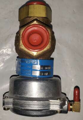 656-0014 Powers Pneumatic Actuator/valve Assembly Vp656 Powermite 3 Way Mixing