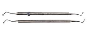 1003051 Premier Lot Of 2 21b Acorn Carver Double End Dental Instrument Usa