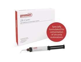 3001562 Premier Dental Zr-cem Self-adhesive Resin Cement Zirconia Crowns 8gm Translucent