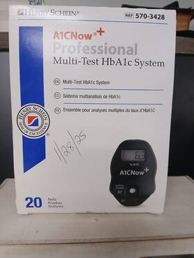 A1cnow Pts A1c Now Rapid Diagnostic Test Kit Monitor Cartridges 19 Left
