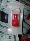 R2000 Braun Red Cap Luerlock Plug Dual Malefemale For Syringe Iv