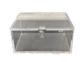 Bc-501 S-curve Acrylic Beta Storage Container Top Loading 11 Inch X 8 5 Id