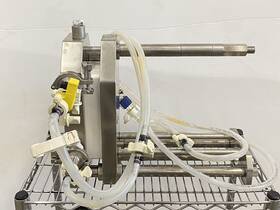 17546id260160 Sartorius Sartocon 2 Plus Filter Holder Stainless Steel With Hoses Attachments