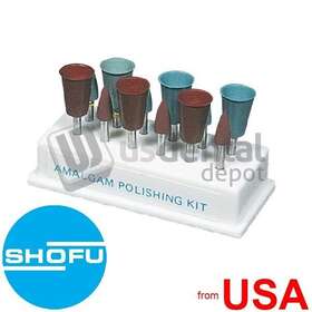 111642 Shofu 145359152282 Fg Amalgam Polish Kit Classic Plastic #0309