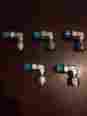 Ss-400-2-4pr Swagelok Set Of 5 Positionable Male Elbows 1 4 In Tube Od X