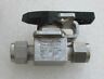 Ss-43gs6-lh Swagelok Ss Stainless Steel Ball Valve Used