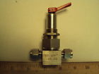 Ss-4bkt-va-rd Swagelok Nupro Toggle Valve Vacuum Series