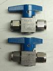 Ss-4p4t-tebl Nupro Swagelok Quarter Turn Instrument Plug Valves