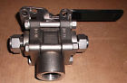Ss-65xts12-f16-jl Swagelok 3 Way Valve