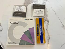 973-0216 Sybronendo 2 Narrow Anterior Heat Carrier Rubber Dam Non-latex Paper Points