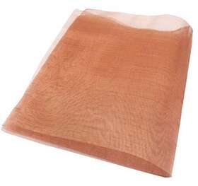Szonee 796862073336 Copper Screen Woven Mesh 12 X 40 99.9% Pure Aperture 0.4