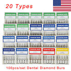 Br-31c Tf-11 Tf-13 Tf-14 Tr-62c Etc Unbranded Boxes Dental Diamond Burs Medium Fg High Speed