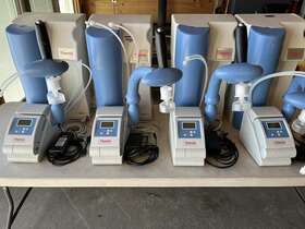 50136146 Thermo Lot Of 4 Genpure Uv-toc/uf Xcad Plus Water Purification System Untested