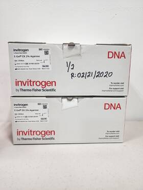 G401002 Thermo Scientific Invitrogen E-gel Ex 2% Agarose Gels 36 Packs Expired