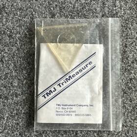 Tri930 Tmj Instrument Company Trimeasure Dental Ruler With Instructions