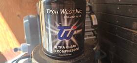 Co-100 Tpc Tech West Ultra Clean Air Compressor - Dental/medical Grade Oil-less Design