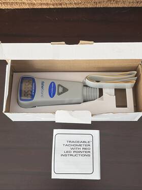 4262-219 Traceable Fisherbrand Calibrated Tachometer With Red Led Laser