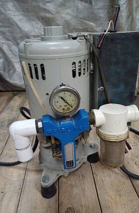 R606629bh883 Turbine Industries Suction Pump 1 Hp With Control Box Attached 110 Or 230vac