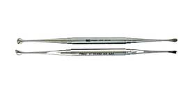 Mo11025 V. Mueller Lot Of 2 Molt Curette Double-ended Combination And Pilling