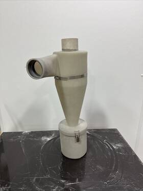 Vmc-a400-5 Vaniman Large Accumulator Pre Filter Cyclone For Dust Collectors Vmc-a3