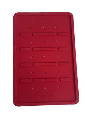 Fnz609red-1 Viscot Opmark Sharps Safety Soffzone Neutral Zone Tray 6 Inch X 9