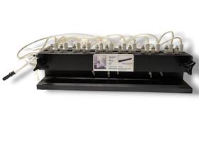 66-0048 Warner Navicyte Vertical Ussing Chamber System With 12 Channel Gas Manifold &heat Block