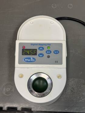 10160 Whip Mix Digital Dipping Pot 110v #10160