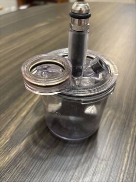 045-07609 Whip Mix 7609 Vac-u-mixer #4452 Plastic Bowl 300ml For #4450 - 3inch Wide X