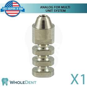 Wholedent 783494132262 1x Analog For Straight And Angulated Multi Unit Abutment Dental Instrument