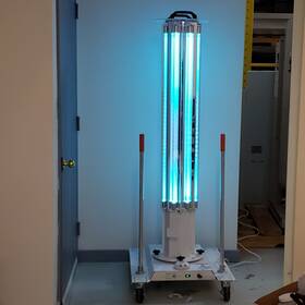 Uvcm83202554whg2 Xtralight Uvcm8320254whg2 Uvc Luminaire Ultraviolet Disinfecting Mobile Lab Car